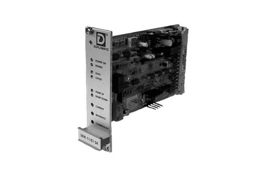 Duplomatic UEIK-1* - Electronic Control Unit for Open Loop Single Solenoid Proportional Valve image