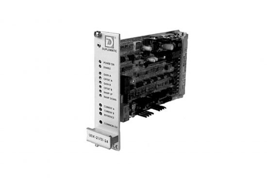 Duplomatic UEIK-2 - Electronic Control Unit for Open Loop Double Solenoid Proportional Valve image