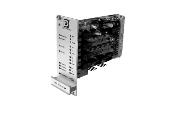 Duplomatic UEIK-2*RL - Electronic Control Unit for Open Loop Double Solenoid Proportional Valve image