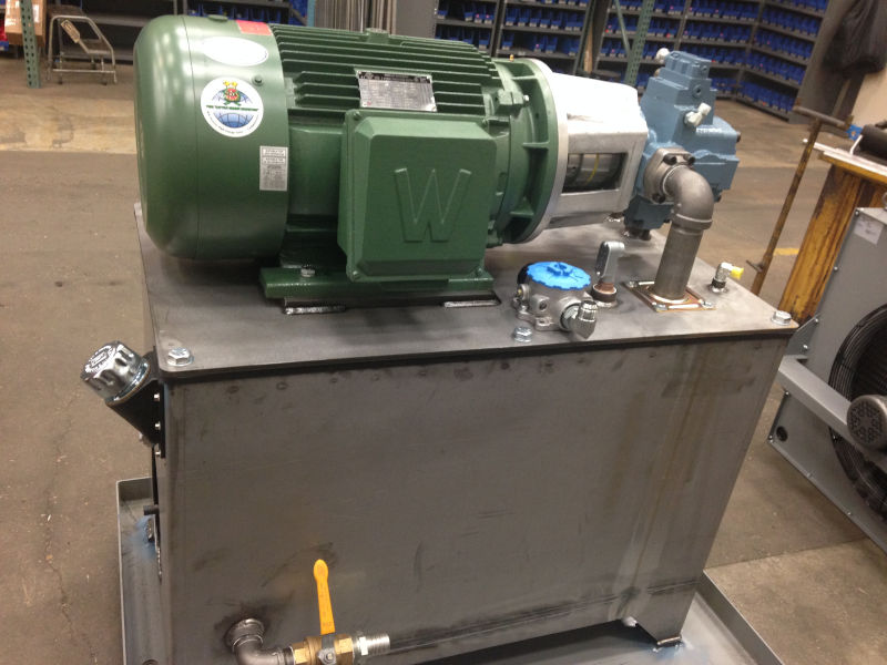 Hydraulic Power Pack in construction Zeus Hydratech