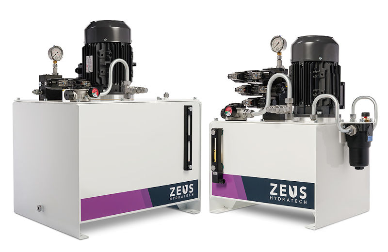 Zeus Hydratech's Industrial Modular power packs.