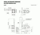 Continental Hydraulics VAD03M - VPD03M - VMD03M - Air, Hydraulic, Lever Operated, Directional Control Valves image