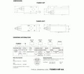 Continental Hydraulics - Cetop 3. F03MSV-N - Flow Control Valve, with Check image