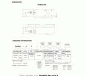 Continental Hydraulics - Cetop 3. P03MSV-SP - Sequence Valve, Poppet Type with Free Reverse Flow image